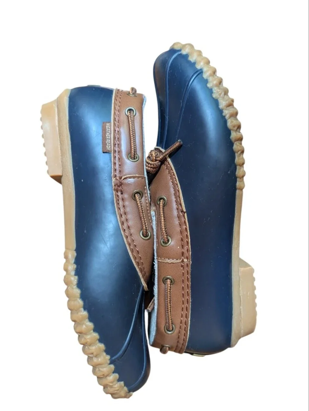 JBU By Jambu Waterproof Navy GWEN Garden Ready Duck Rain Shoes